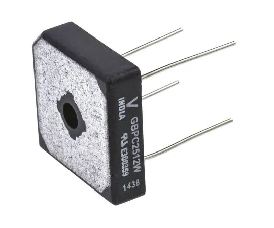 63-7523-46　VishayVS-GBPC2512W,桥式整流器，25A1200V,4PinGBPC-W　VS-GBPC2512W