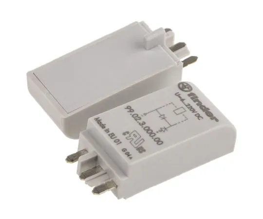 63-7646-21　Finder 230V dc Plug in Interface Relay Module　99.02.3.000.00
