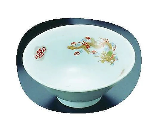 62-6847-72　Pottery "Kinsairyu" Rice Bowl 4.8　R-17