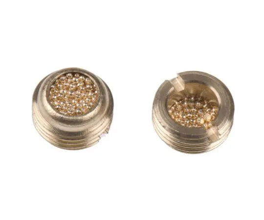 63-7556-53　Legris 0677黄铜12杆气动消音器，螺纹，G 1/8男性　0677 00 10