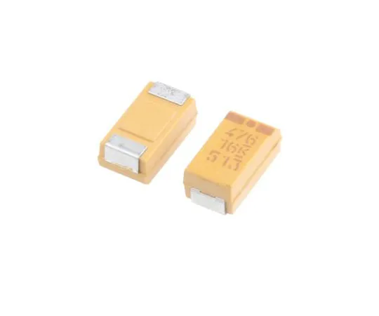 63-7619-98　凯美特钽电容器47μF16Vdc MnO2固体±10%耐受性T494系列　T494C476K016AT