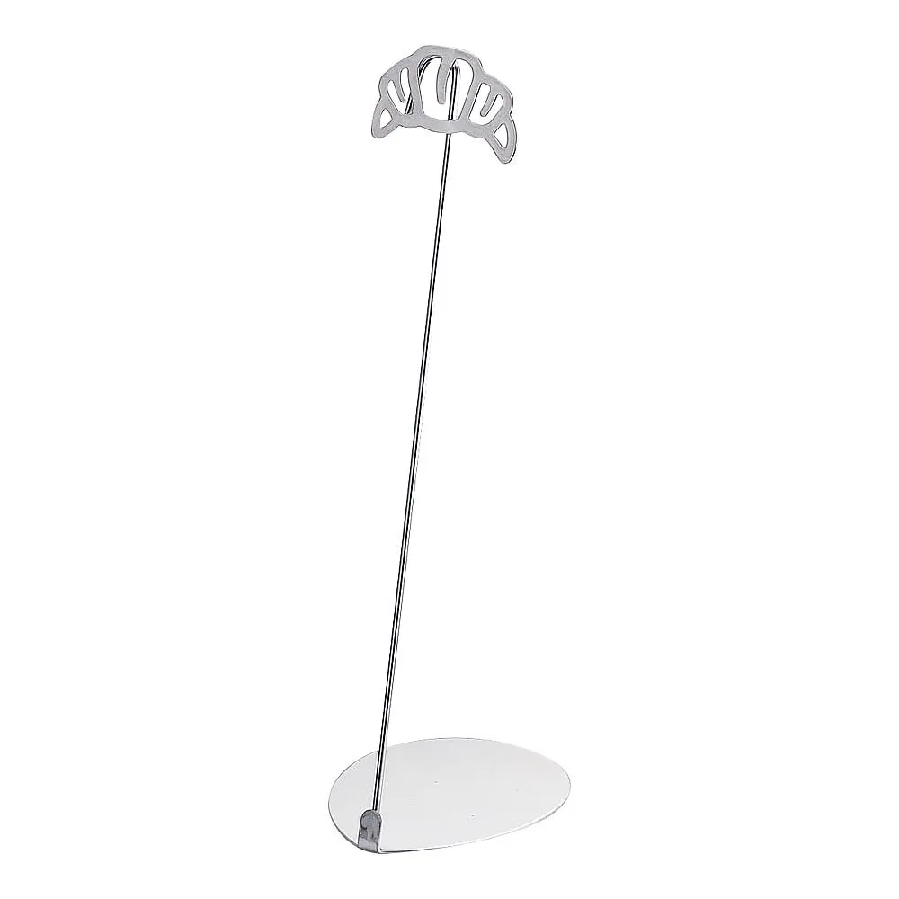 62-6583-15　Bakery's POP stand croissant 20 cm silver