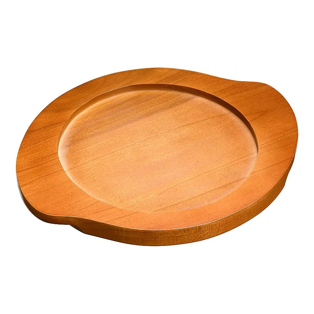 62-6795-52　Wooden stand small for plate with stone aluminum frame
