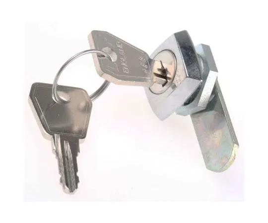63-7501-30　Euro-Locksa Lowe&Fletcher group Company Panel to Tongue Depth 8mm Chrome Plated Camlock, Key to unlock　207012
