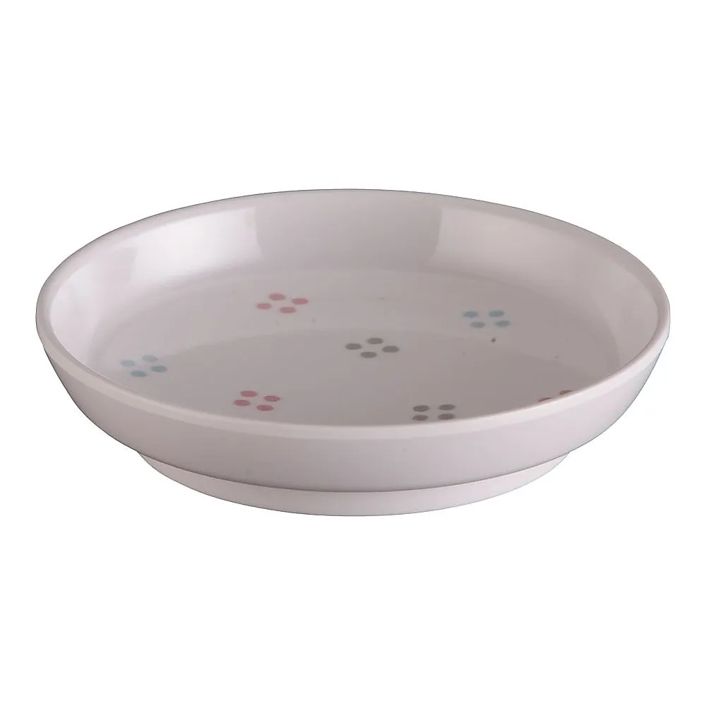 62-6849-91　Melamine "Hanamon" small plate　M-8-KA