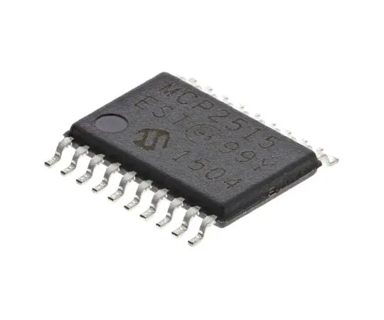 63-7684-38　微芯片MCP2515-E/ST, CAN控制器1MbpsCAN 2.0B,20PinTSSOP　MCP2515-E/ST