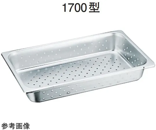 67-2396-34　18-8 Food Tray 1700 Type H65mm　SH-1702P