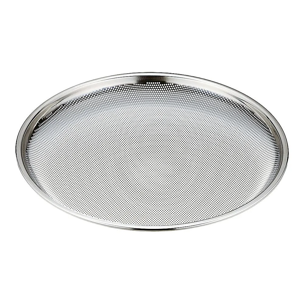64-4186-13　UK18-8HACCP punching colander 43 cm
