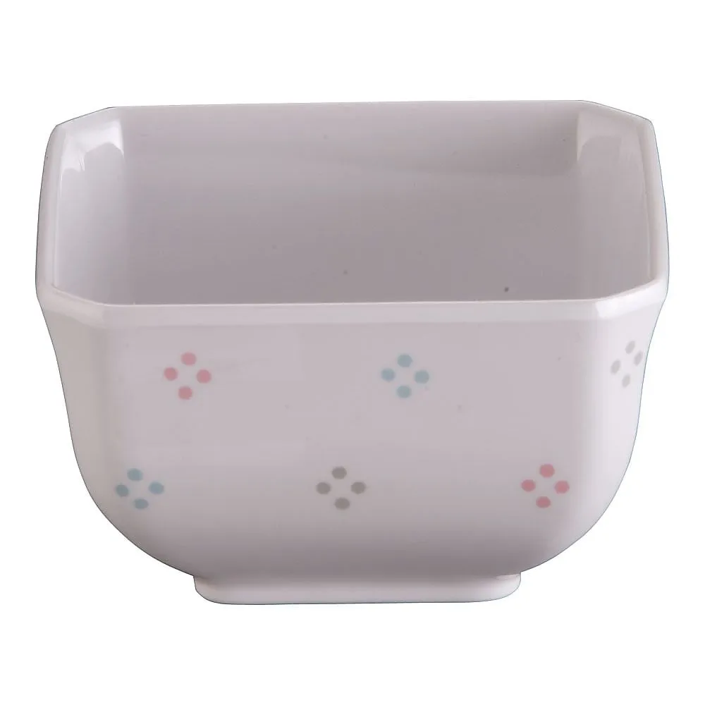 62-6849-79　Melamine 'Hanamon' Kakubachi　M-345-KA