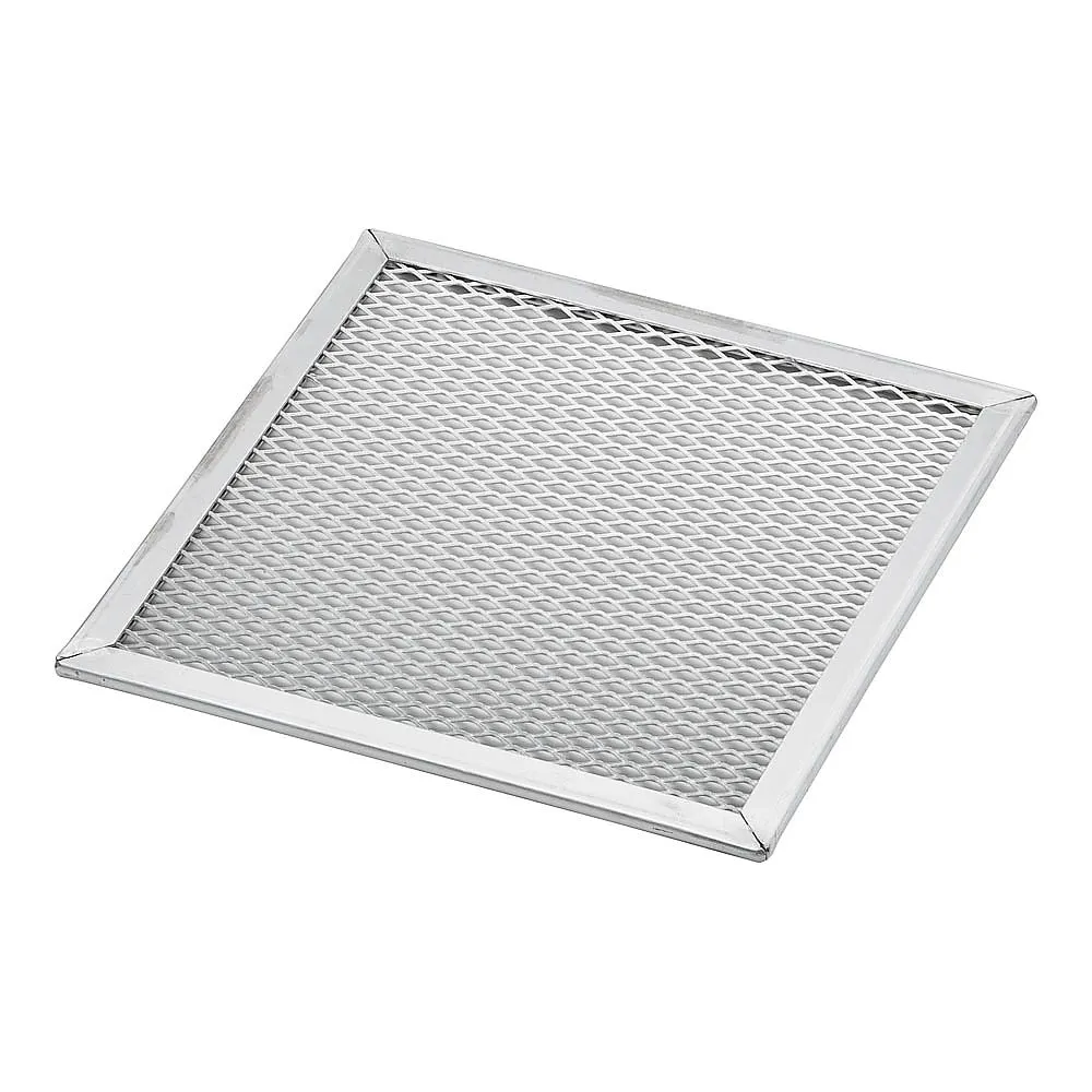 62-6535-89　Aluminum Pizza Roasted Mesh Square 7 "