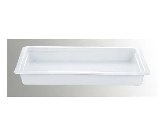63-7111-37　CH Gastronomic Dish White 2/4 H65mm　4462600