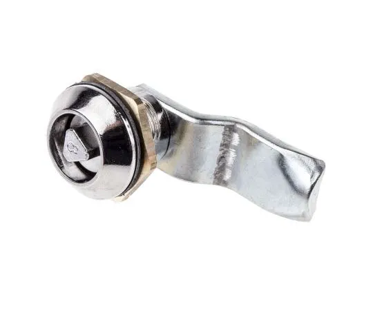 63-7497-55　Euro-Locksa Lowe&Fletcher group Company Panel to Tongue Depth 25mm Chrome Plated Spanner Lock, Key to unlock　13022