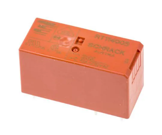 63-7678-93　TE Connectivity SPDTNon-LatchingRelay PCB Mount,5V直流线圈，12A　RT114005