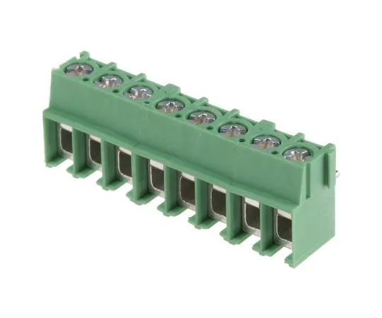 63-7650-87　Phoenix联系PT 2.5/8-5.0-VPCB端子铝块，8路/极，螺丝端子，20→10 AWG通孔，　1987782