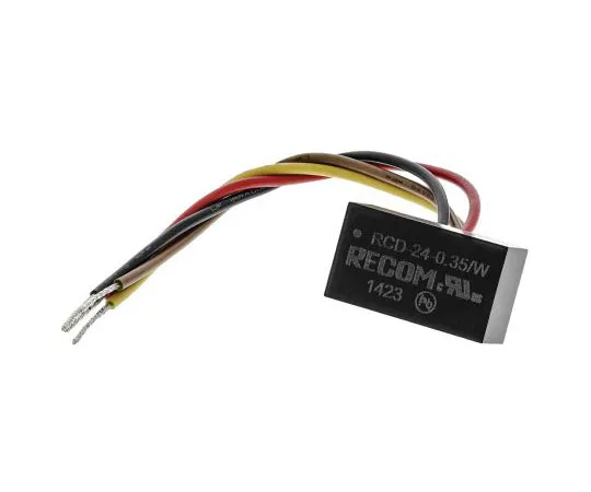 63-7662-10　回收RCD-24-0.35/W,恒流LED驱动器12.25W2→35V350mA　RCD-24-0.35/W