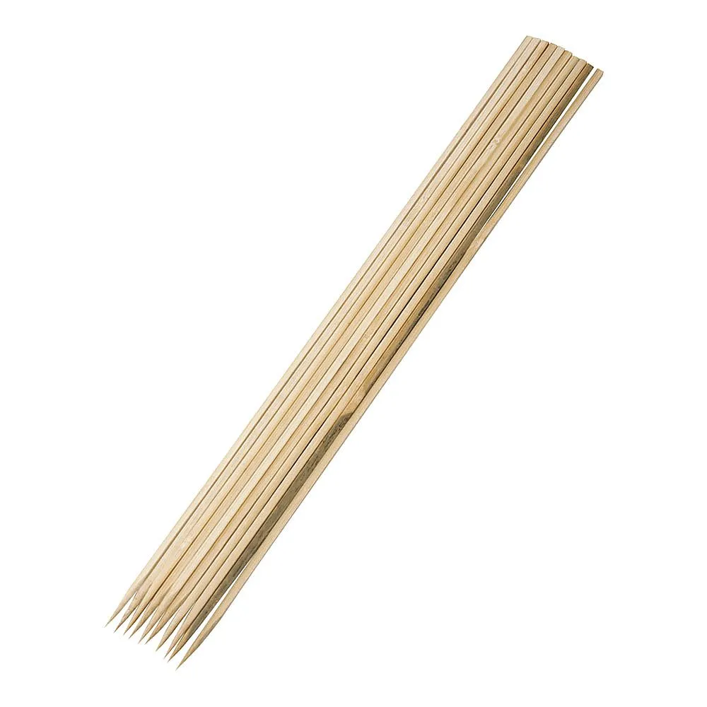 62-6505-95　Bamboo Square Skewers 40 cm (10 Skewers)