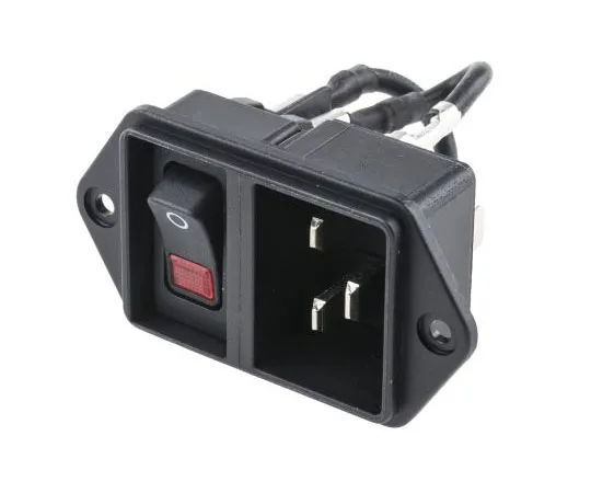 63-7590-60　SchurterC20螺杆座IEC插头男性，20A, 250 V ac　EC11.0021.001