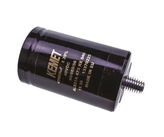 63-7516-94　凯美特47000μF40Vdc铝电解电容器，螺柱安装位51 x 82mm+85°C 51mm 82mm　ALS31A473KE040