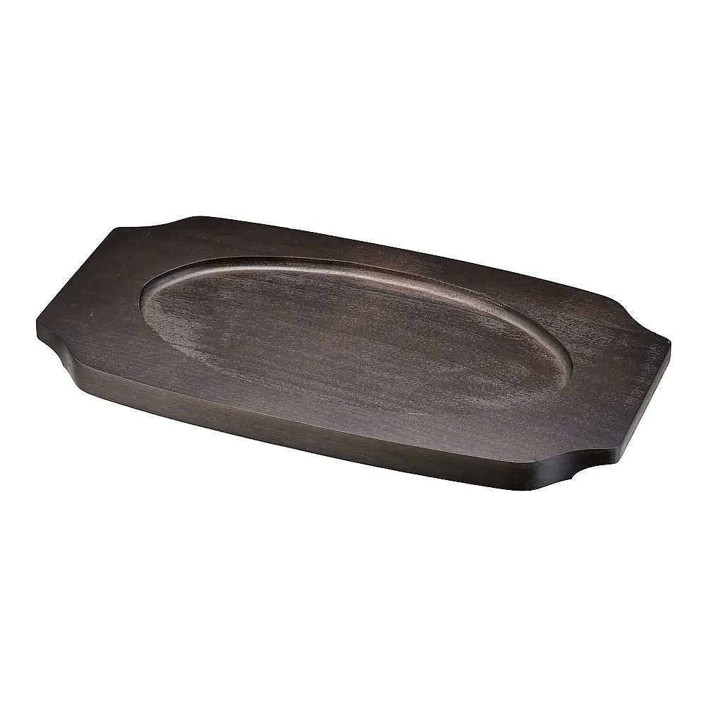 62-6822-12　Shenvald Oval Gratin Dish with Coupon for Dedicated Wooden Platform 1011-31