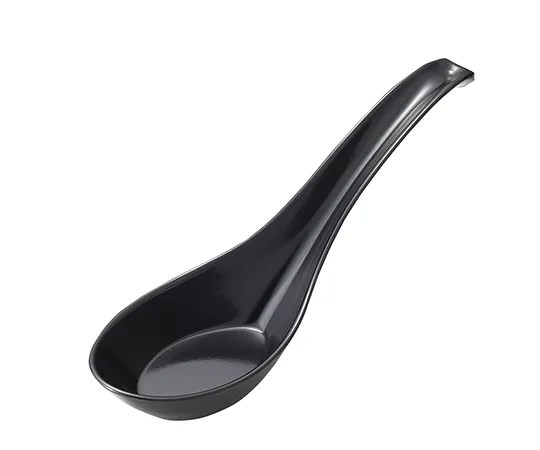 62-9962-05　Melamine Spoon (Small) DX Black　C-77