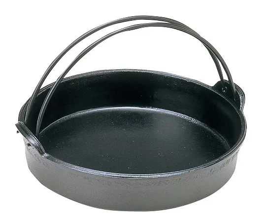 63-7203-18　Aluminum Electromagnetic Sukiyaki Hot Pot with Crane 22 cm　7494700
