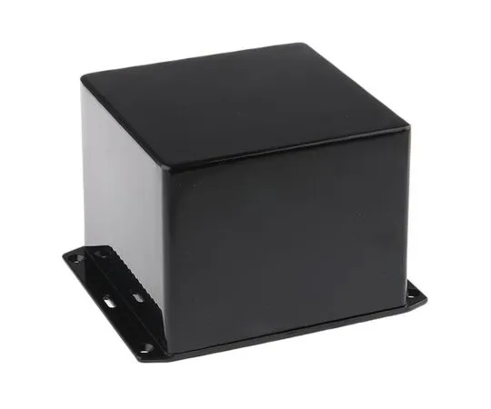 63-7585-92　Hammond 1591, ABS外壳，IP54,法兰，120 x 120 x 90mm　1591VFLBK