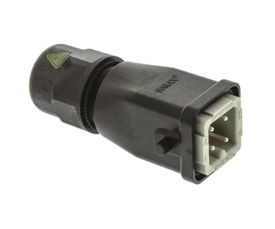 63-7548-96　汉A系列DIN导轨安装连接器，男，3路，10A, 230 V, 400 V　9200030440