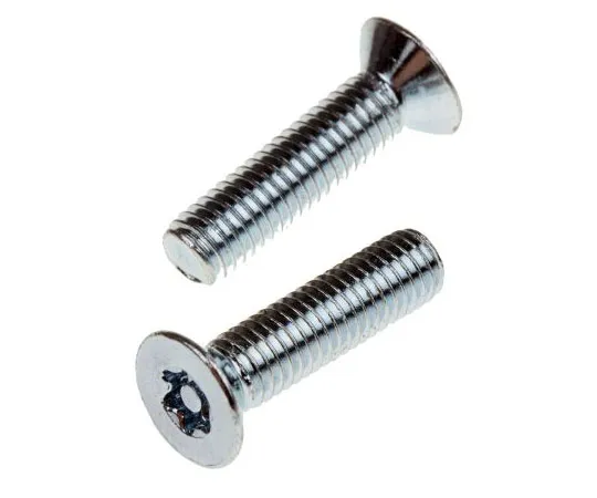 63-7573-93　镀锌扁钢安全螺丝，M5×20mm　482-8212
