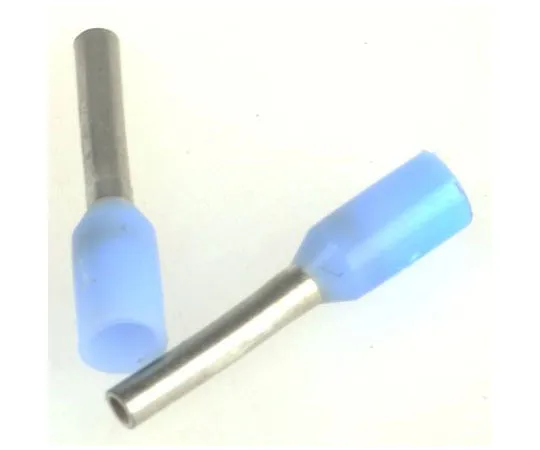 63-7682-13　TEConnectivityInculated Crimp Bootlace铁圈，6mmPin长度，0.75mmPin直径，0.25mm2线材尺寸，蓝色　966066-1