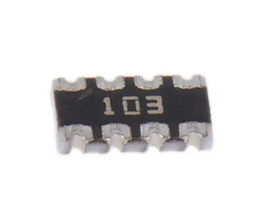 63-7609-90　BournsCAT16系列10kΩ±5%隔离SMT电阻器阵列，4电阻器，0.25W共1206 (3216M) 封装凹型　CAT16-103J4LF