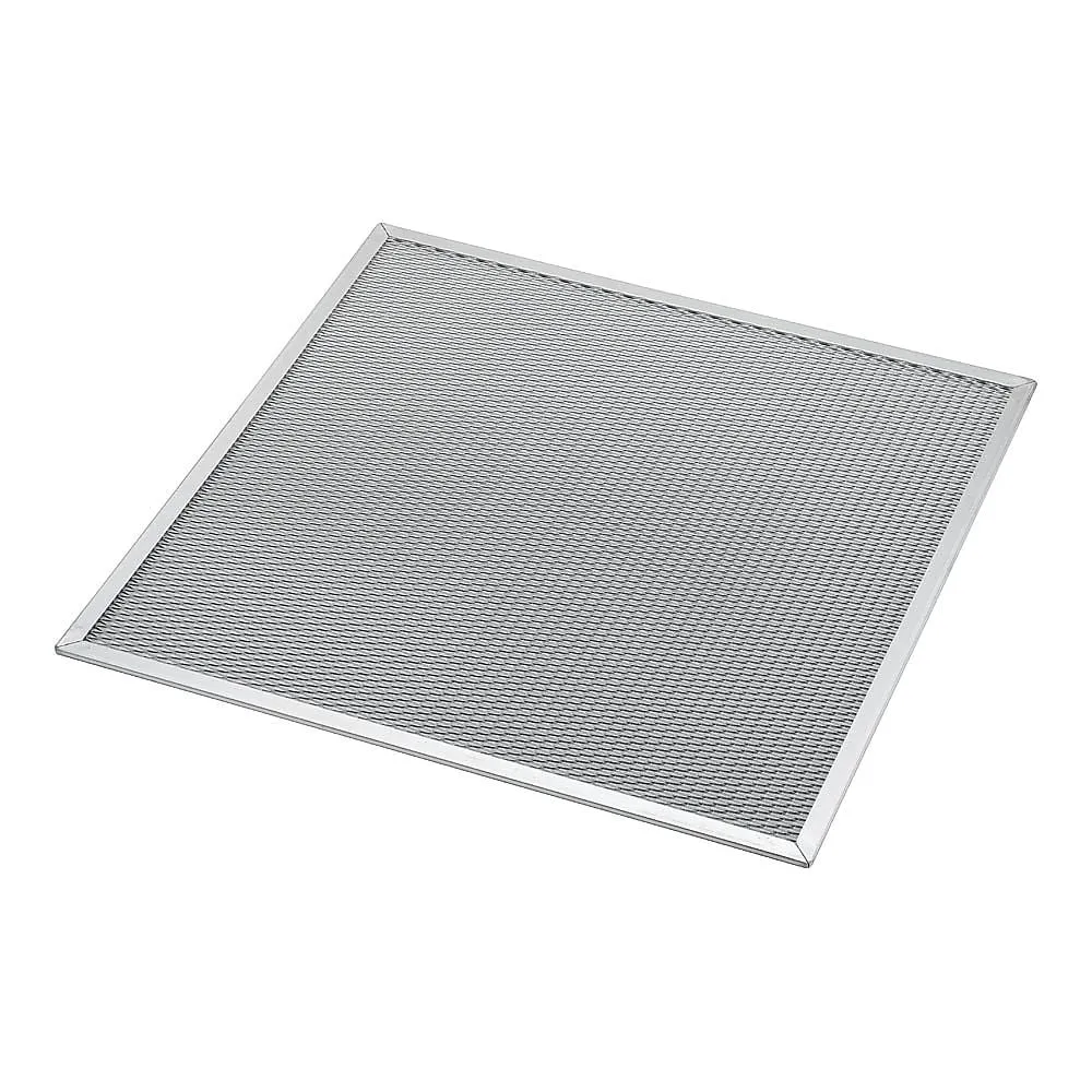 62-6535-98　Aluminum Pizza Roasted Mesh Square 16 inch