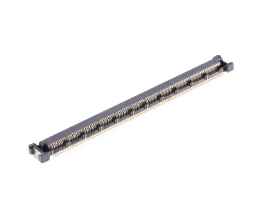 63-7635-75　TE无连接高度系列0.5mm间距220道2线直PCB插座，表面贴装，焊点终止　3-6318490-6