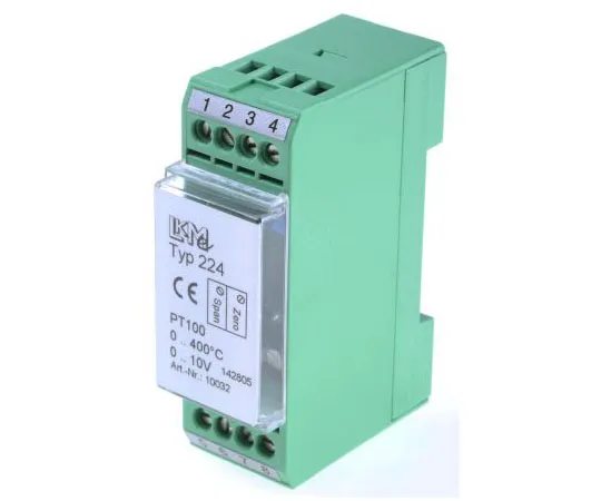 63-7551-15　PT100温度变送器，15→35 V, -25→+85°C　LKM 224/4
