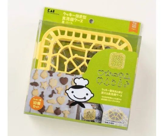 65-1223-56　Cookie Free Dishwasher Case Set Star/Heart　000DL7212