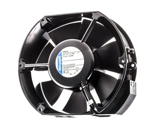 63-7557-85　ebm-papst6400系列轴向风扇，150 x 172 x 51mm,480m3/h,26W, 24 V直流　6424H