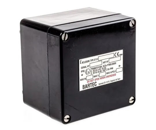 63-7594-09　Bartec GB连接盒，IP66, 122mm x 120mm x 90mm　235471
