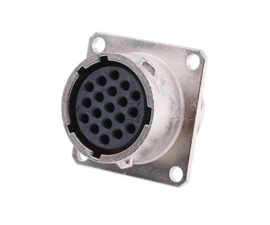 63-7598-91　Souriau UTO系列，19 Way Wall Mount MIL规格圆形连接器收发器，插座触点，外壳尺寸14, Bayonet　UT0W01419SH6
