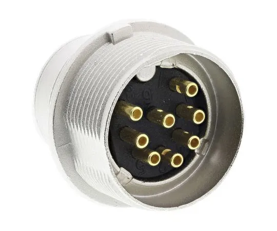 63-7615-35　Lumberg SFV系列，8极丁插头，DIN EN 60529, 5A, 60 V ac IP40　SFV 80
