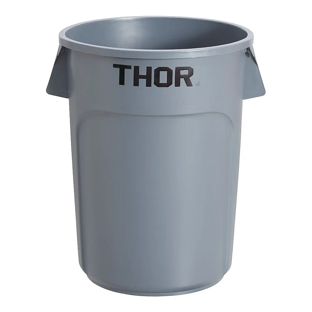 62-6615-37　Trust Round Container 166 L Gray　1014