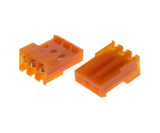 63-7625-41　TE ConnectivityMTA-156系列3.96mm间距右角电缆安装IDC连接器，插座，3路，1列　3-640426-3