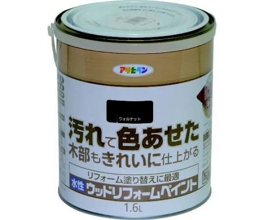 67-6832-72　Water-Based Wood Reform Paint 1.6 L Walnut　462701
