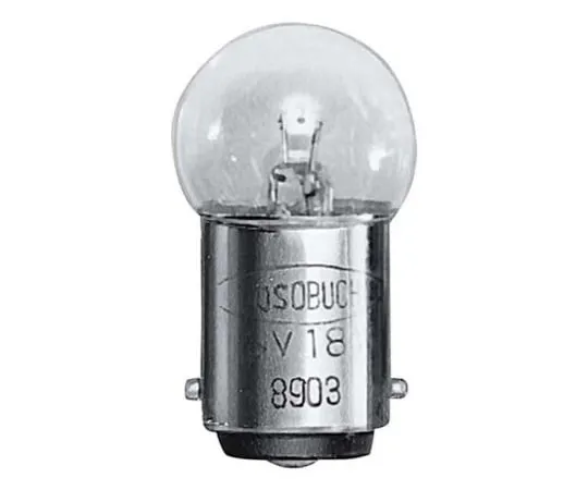 62-9899-38　［Discontinued］Tungsten Lamp (1 Set 10 Pieces)　T6V18W