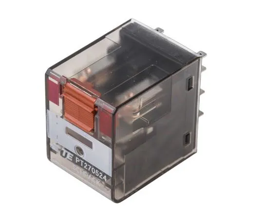 63-7495-18　TEConnectivityPTDPDT非锁定继电器PCB安装，24V线圈，12A　PT270524 4-1419111-8