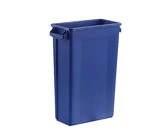 62-6615-91　Trust Slim Rectangle Container 60 L Blue　1211