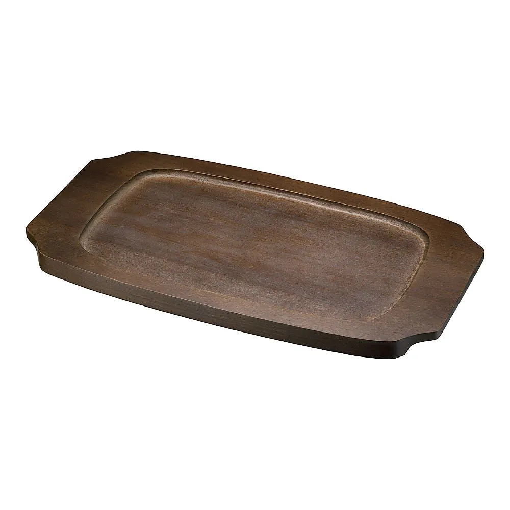 62-6822-20　Shenvald Square Gratin Dish Dedicated Wooden Base 1011-33
