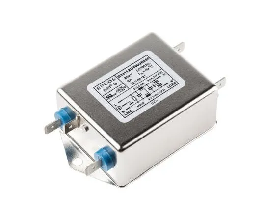 63-7589-53　EPCOSB84112G系列6A 250 V ac 50→60Hz底盘安装RFI过滤器，带螺丝终端，单相　B84112G0000B060