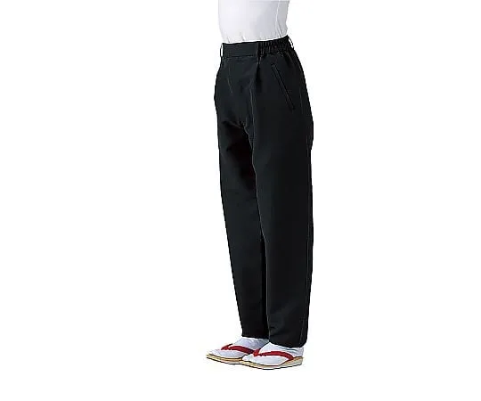 62-6641-39　Unisex Japanese Pants Black L　SLB951-1