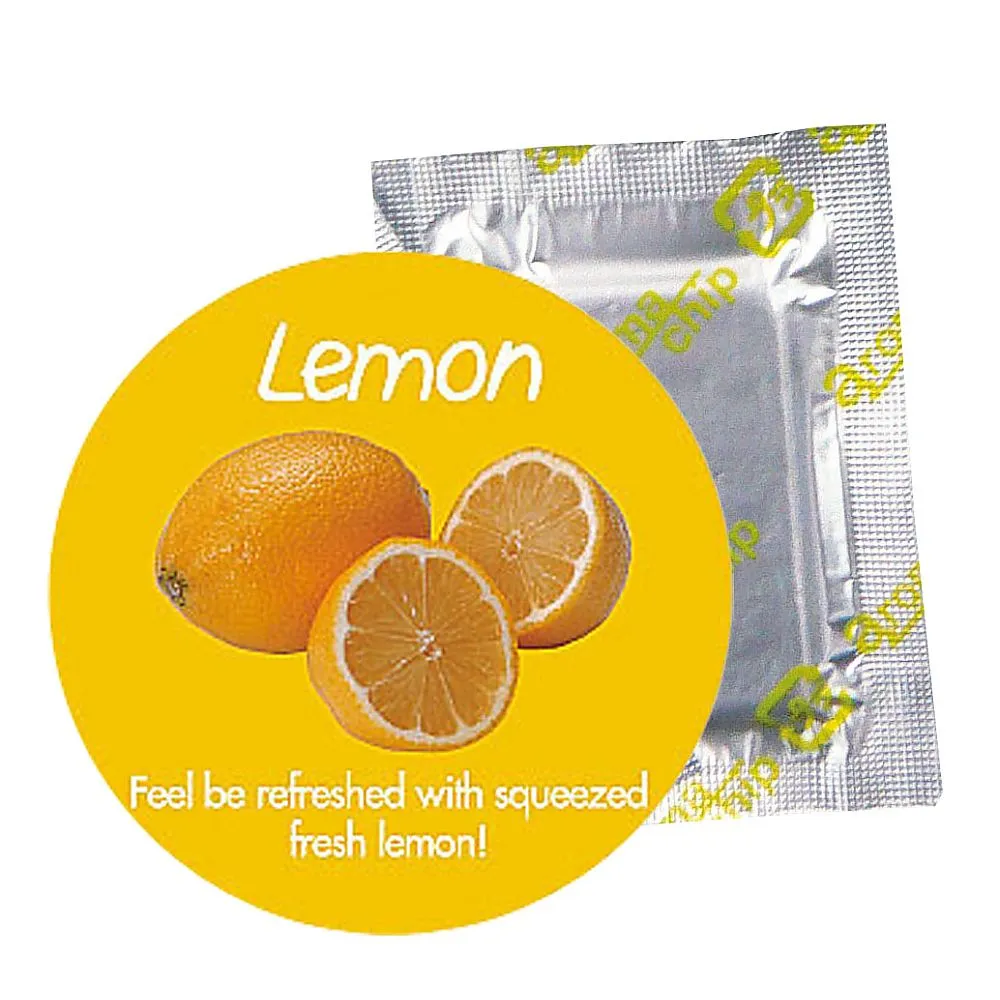 62-6517-39　Aromatic Aroma Chip Lemon for Towel Steamer (Small Box of 30 Pieces)