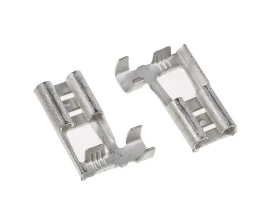 63-7681-79　TEConnectivityFASTON.250系列无绝缘压痕旗杆端子，0.5mm2至1.5mm2,20AWG至15AWG,镀锡　180430-2