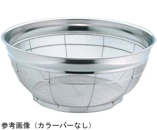 67-2422-84　18-8 Shallow Strainer (11 Mesh) Green　0